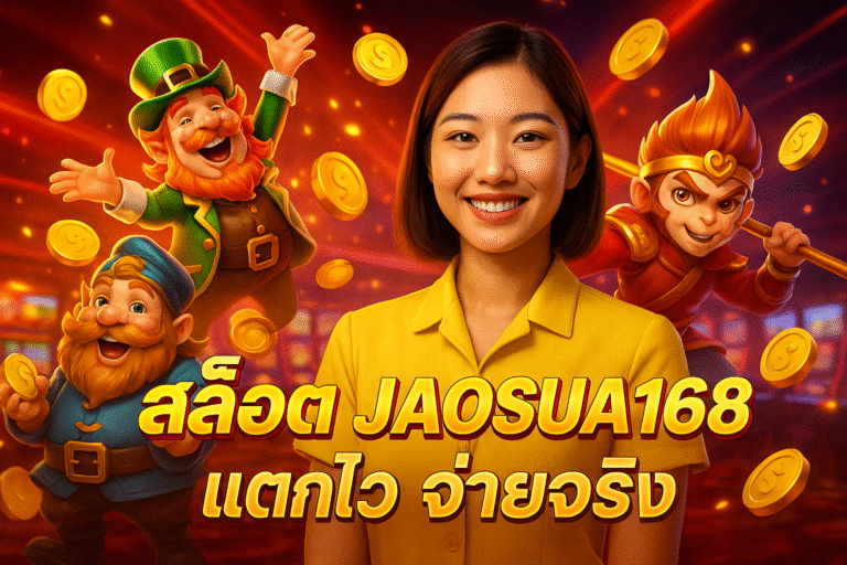 สล็อต JAOSUA168 แตกไว จ่ายจริง