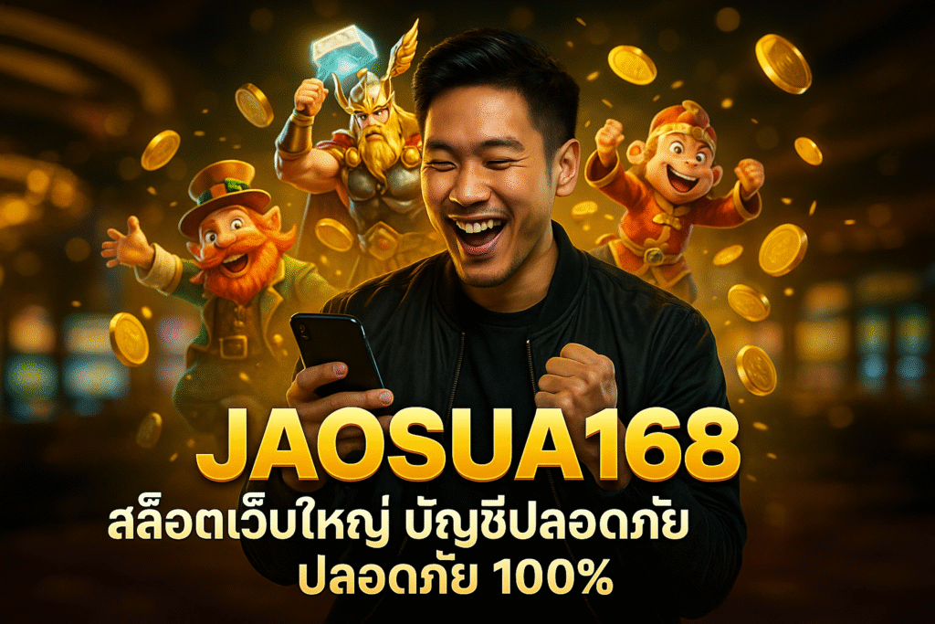 JAOSUA168 สล็อตเว็บใหญ่ บัญชีปลอดภัย ปลอดภัย 100%