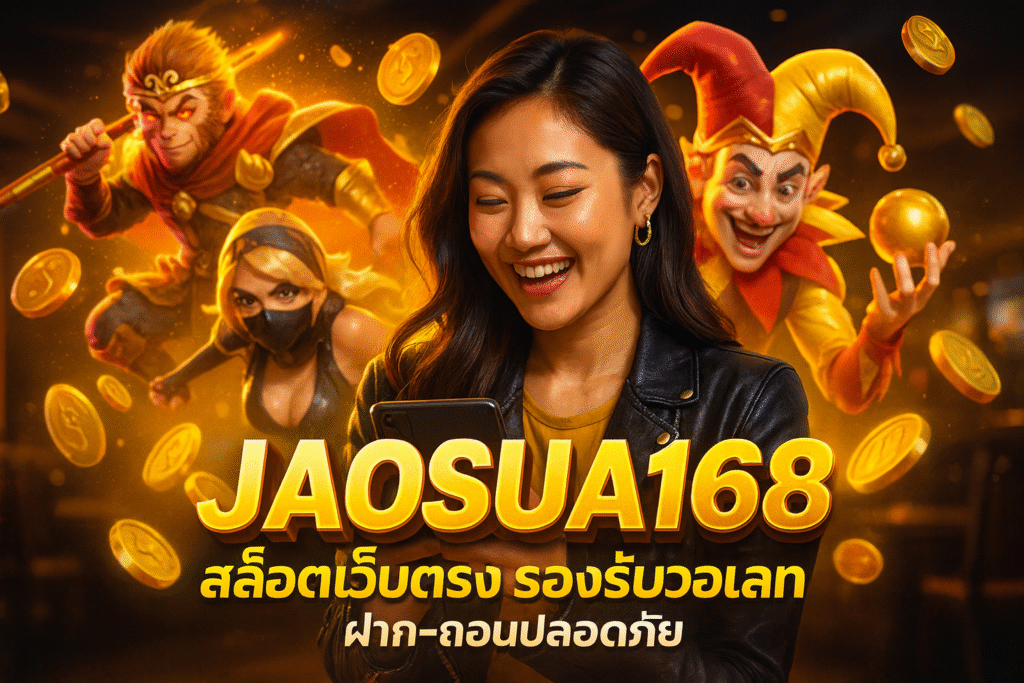 JAOSUA168 สล็อตเว็บตรง รองรับวอเลท ฝาก-ถอนปลอดภัย