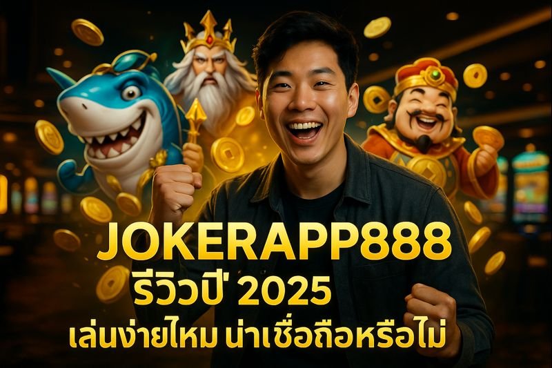 JOKERAPP888 รีวิวปี 2025 เล่นง่ายไหมน่าเชื่อถือหรือไม่