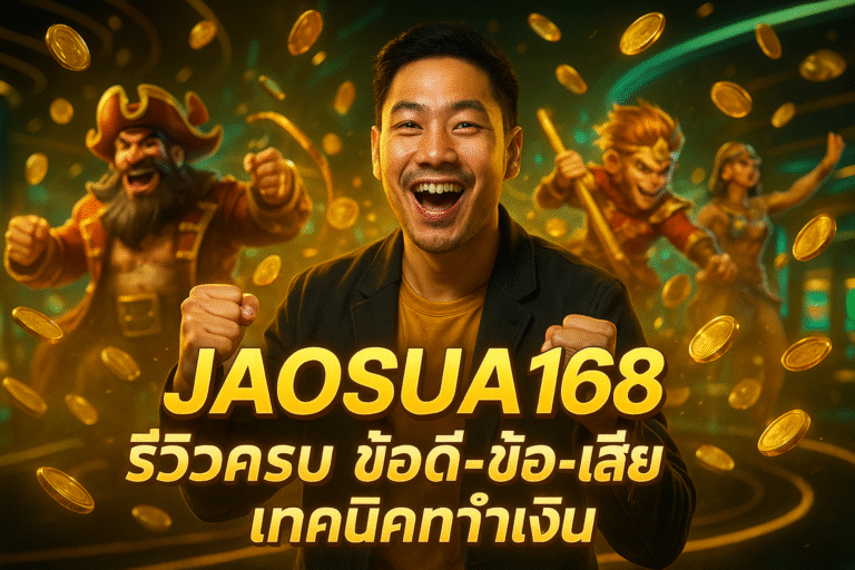 JAOSUA168 รีวิวครบ ข้อดี-ข้อเสีย เทคนิคทำเงิน